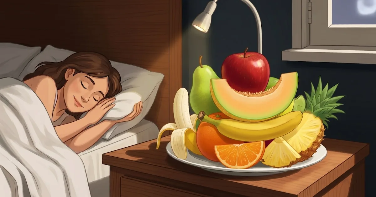 Qué frutas comer y cuáles evitar antes de dormir, según un cardiólogo