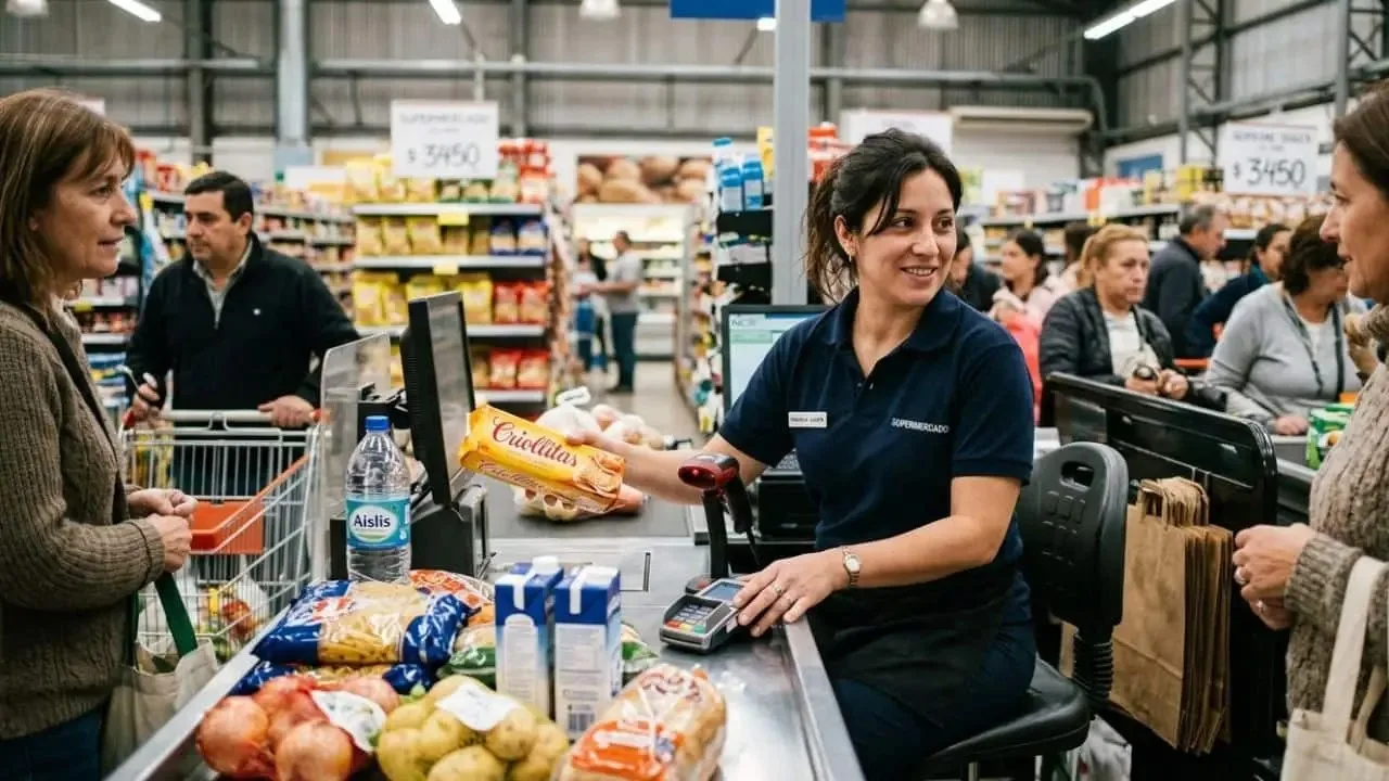 Actualización salarial para cajeros de supermercados en junio de 2026 y detalles clave