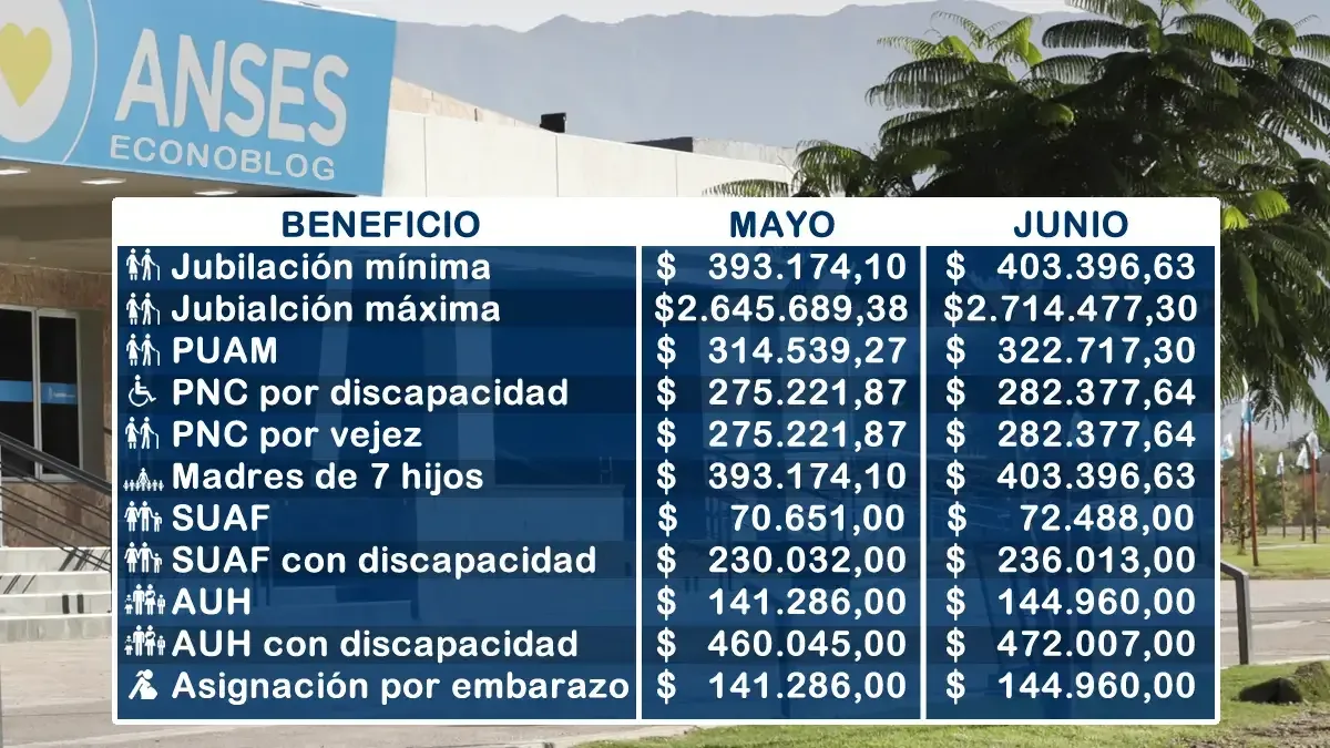 Anses aplicará un ajuste estimado del 2,6% en prestaciones y asignaciones para junio de 2026