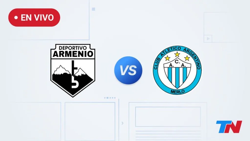 Armenio se impuso 2-0 ante Argentino de Merlo en la quinta fecha de la Primera B