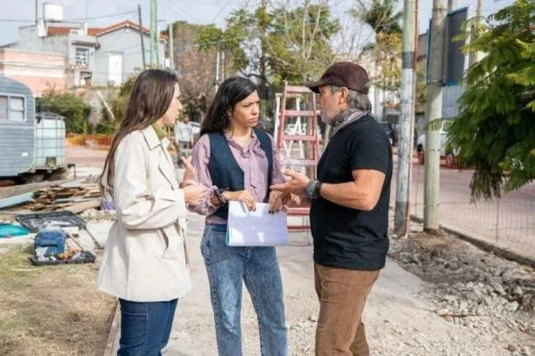 Avanzan obras de mejoramiento urbano en el Corredor Lugones de Remedios de Escalada
