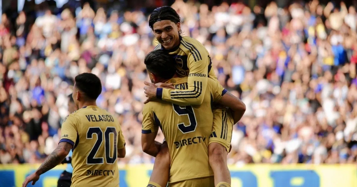Boca venció 2-1 a Central Córdoba con goles de Velasco y Giménez en el Apertura
