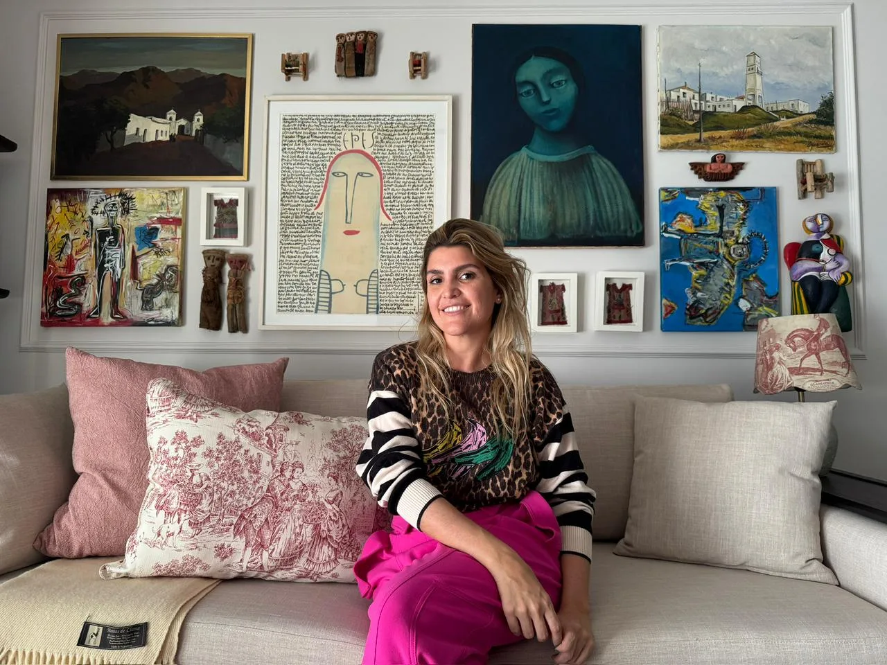 Clara Griot transforma un departamento en una obra de arte para Open House Rosario
