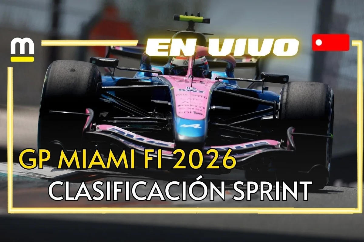Clasificación sprint del GP de Miami 2026: resultado en vivo de la F1