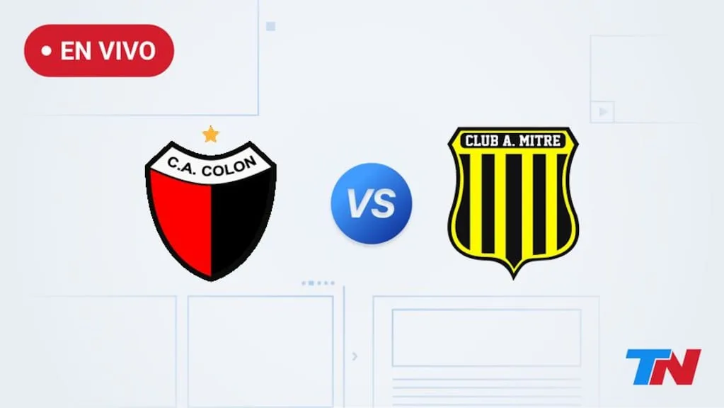 Colón recibe a Mitre (SE) en la fecha 15 de la Primera Nacional con transmisión en vivo