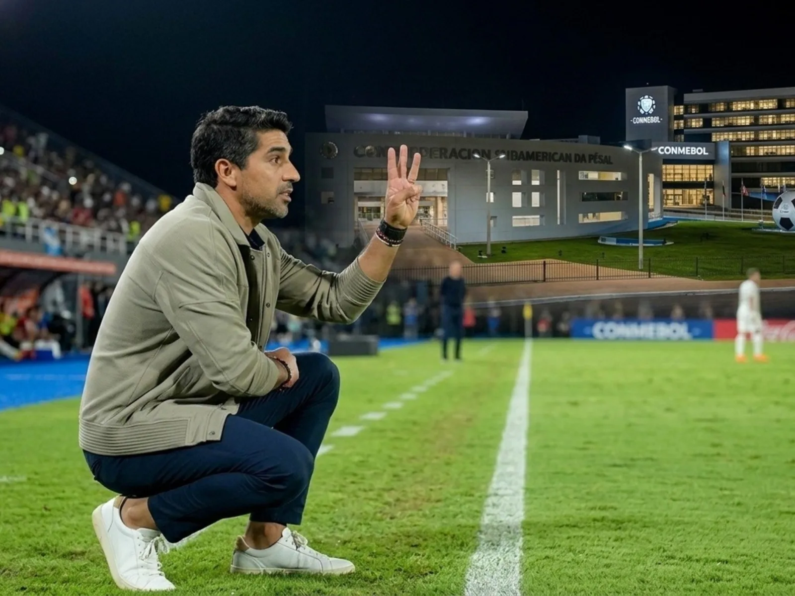 Conmebol ordena revisar dimensiones del campo tras reclamo de Abel Ferreira