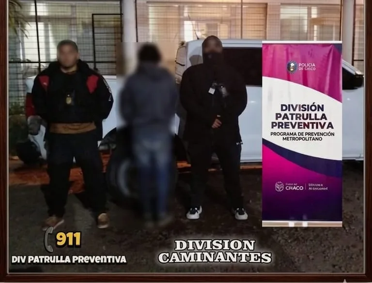 Controles en Resistencia y Fontana terminan con varios detenidos y secuestro de una moto