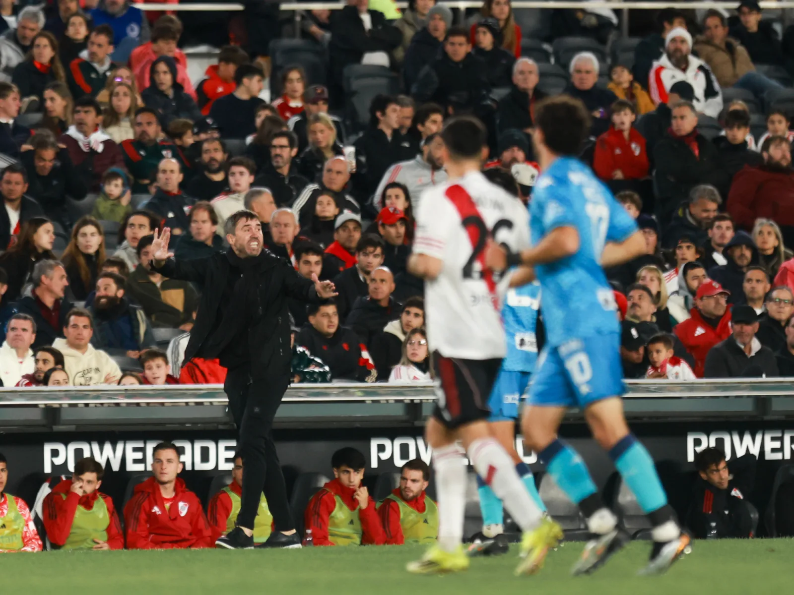 Coudet admitió que River jugó "malísimo" en su última presentación