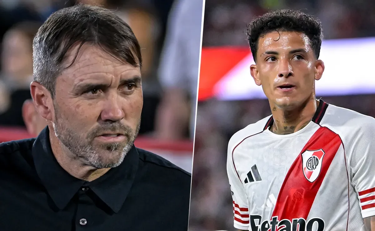Coudet explicó las ausencias de Castaño en River y descartó misterios