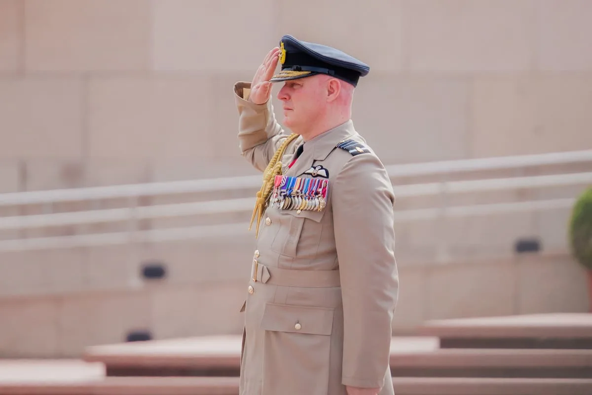 El jefe de la RAF advierte sobre defensa de Malvinas: "Es innegociable
