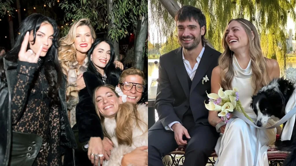 El reencuentro de Casi Ángeles en la boda de Rocío Igarzábal