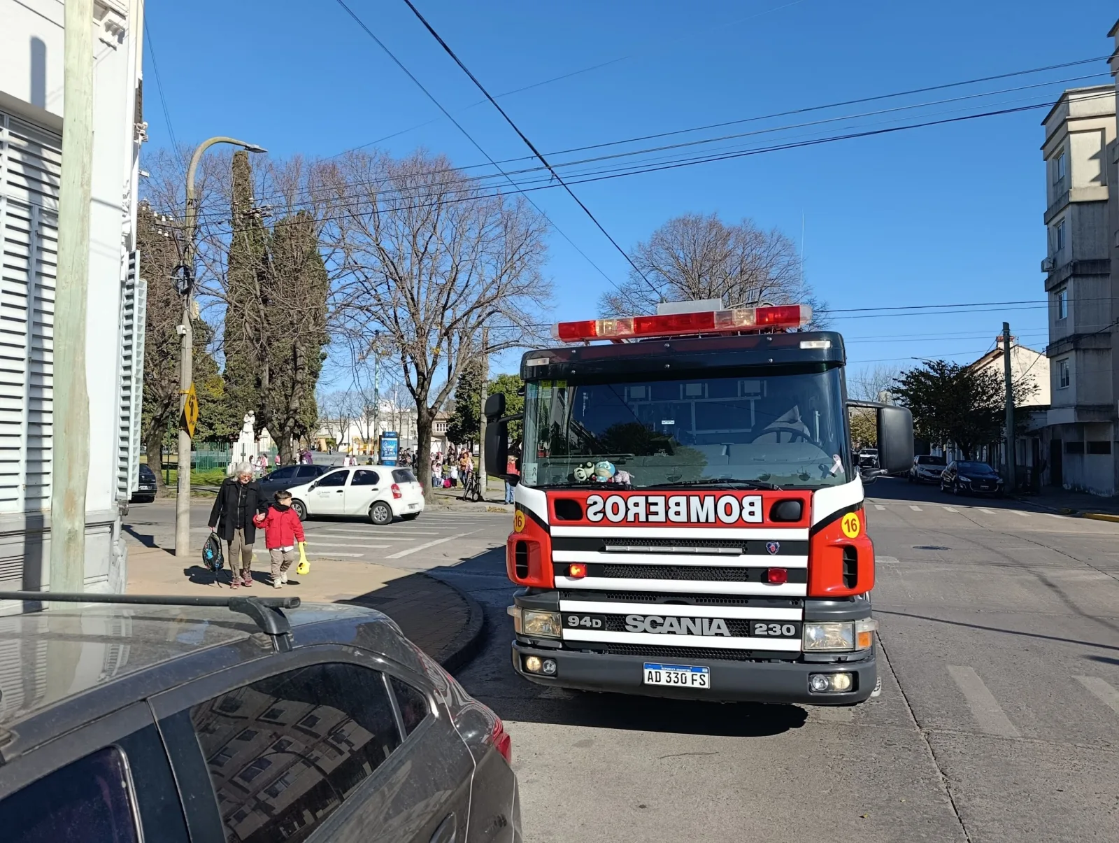 Escuela N° 4 evacuó a sus alumnos tras una falla en un calefactor con riesgo controlado