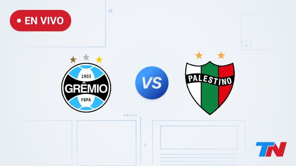 Grêmio recibirá a Palestino en la fase de grupos de la Copa Sudamericana