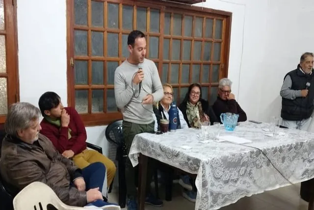 Javier Vera impulsa la reconstrucción del radicalismo en el departamento La Paz