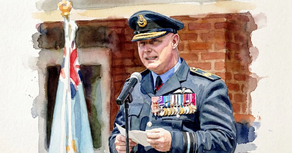 Jefe de la RAF afirma que defender las Islas Malvinas es "innegociable" y pone la fuerza aérea en alerta máxima