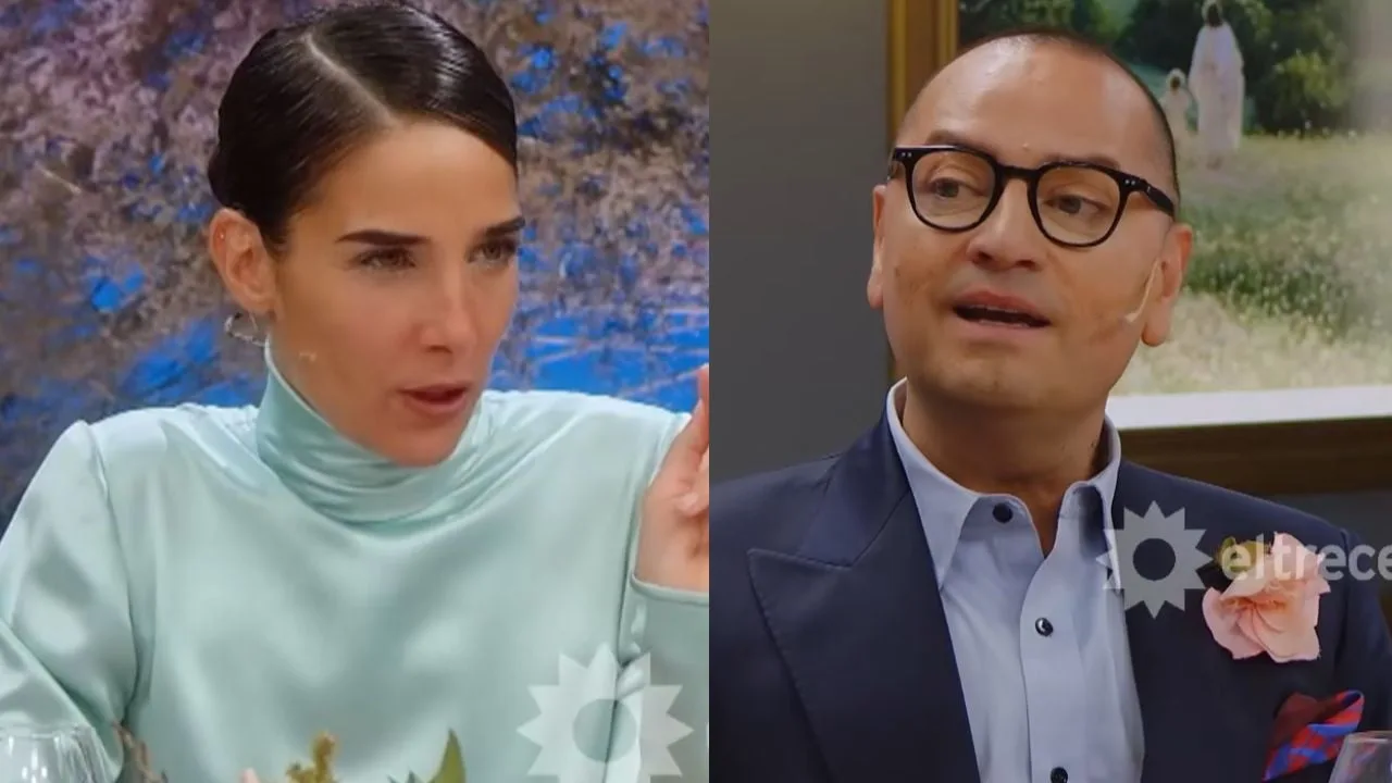 Juana Viale confrontó en vivo a Fabián Medina Flores por crítica a su vestuario
