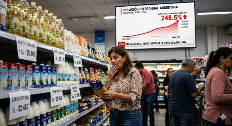 La inflación acumulada en cuatro meses supera la meta oficial prevista para todo 2026