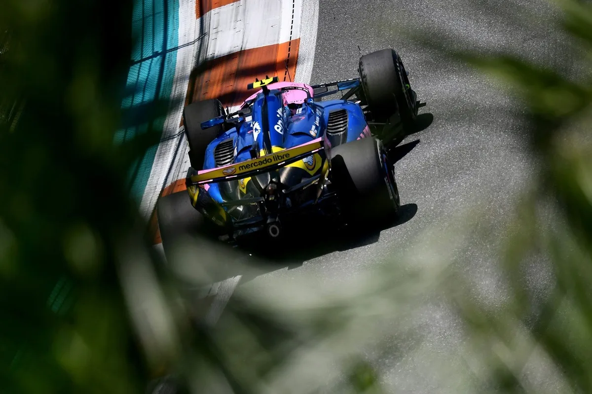 La parrilla de salida para la carrera sprint del GP de Miami de F1 2026