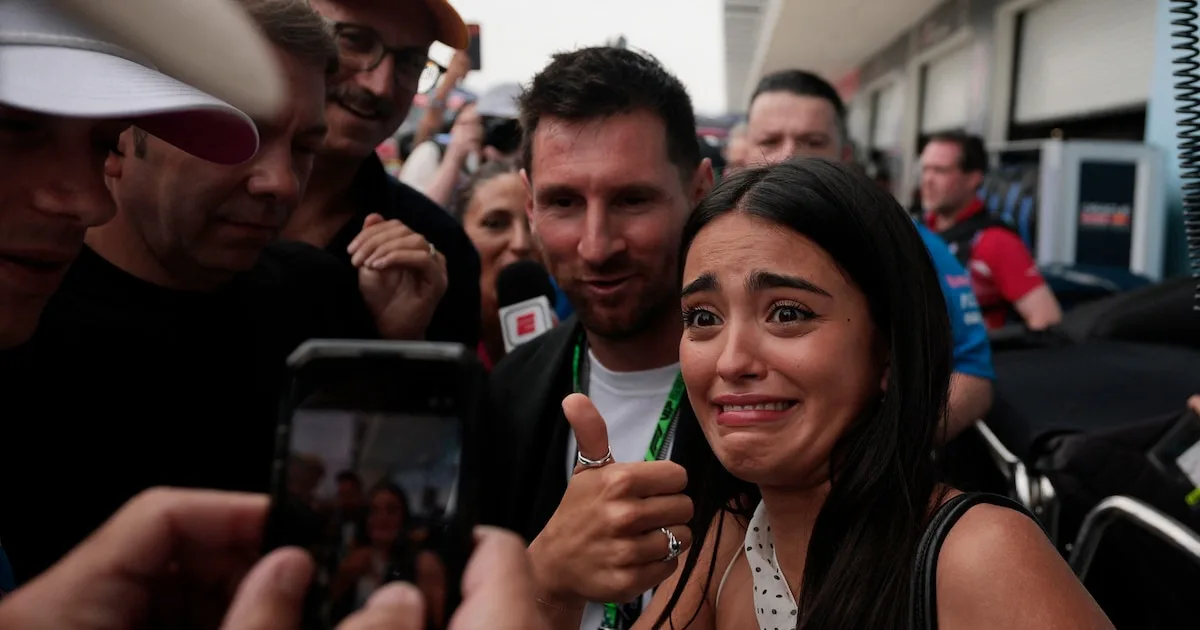 Maia Reficco se encontró con Lionel Messi en un emotivo momento