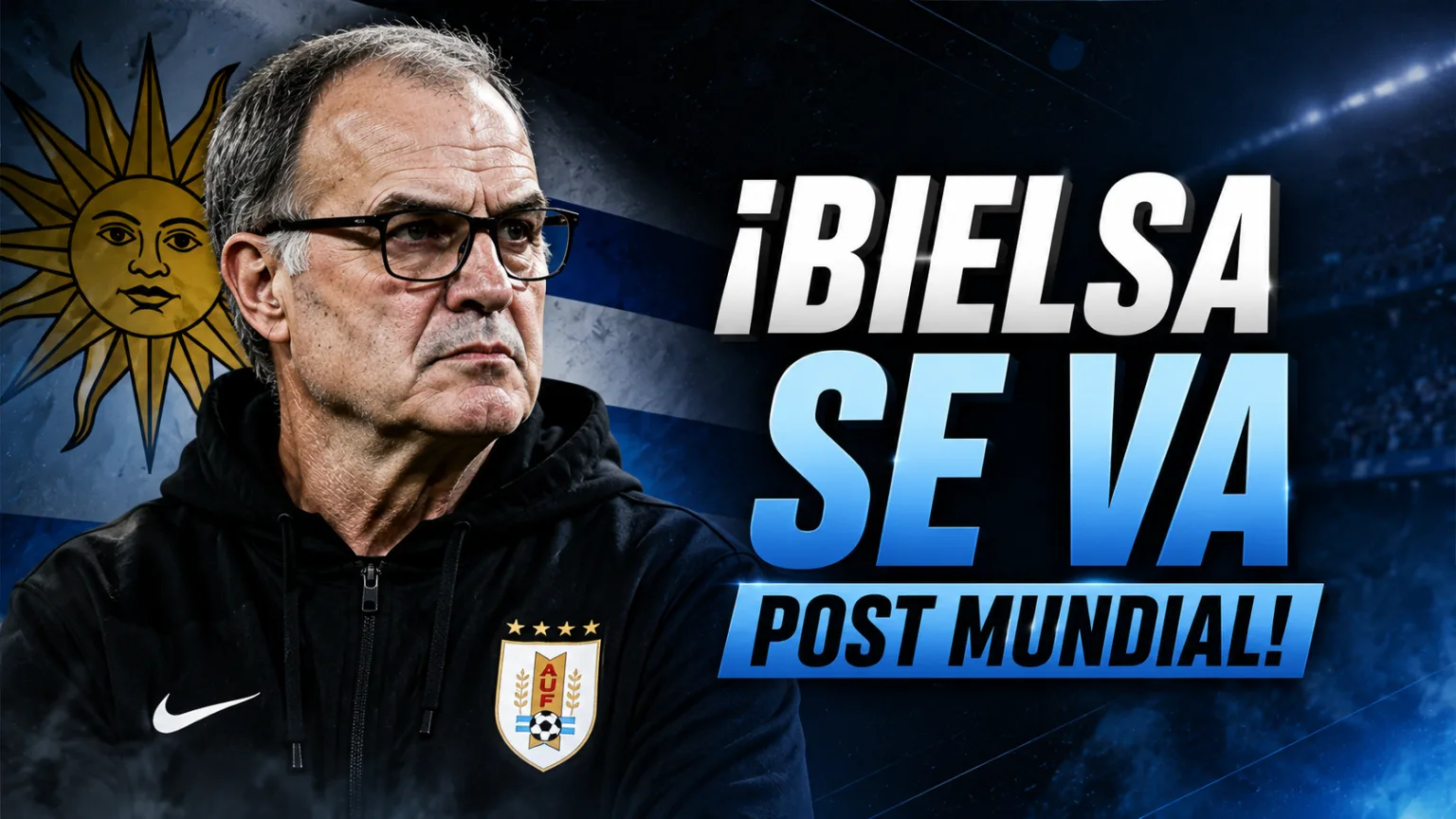 Marcelo Bielsa confirmó que dejará la dirección técnica de Uruguay tras el Mundial 2026