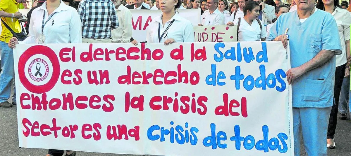Movilización nacional denuncia el impacto del ajuste en el sistema de salud público