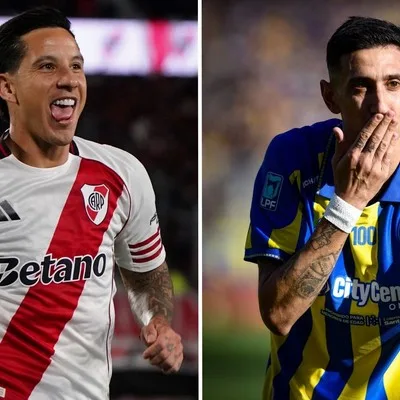 River y Rosario Central igualan en un primer tiempo marcado por la lesión de Driussi y un penal atajado
