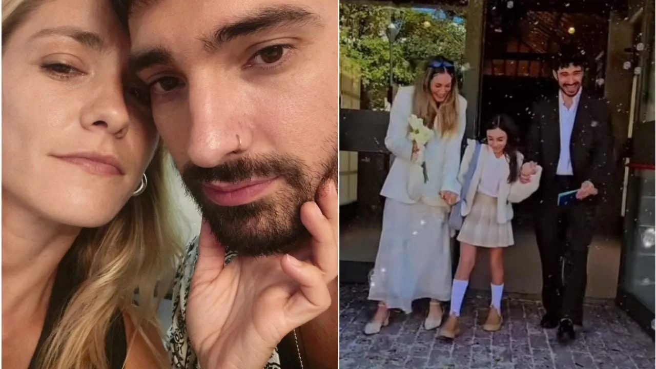 Rochi Igarzábal se casó con Milton Cámara en una ceremonia íntima