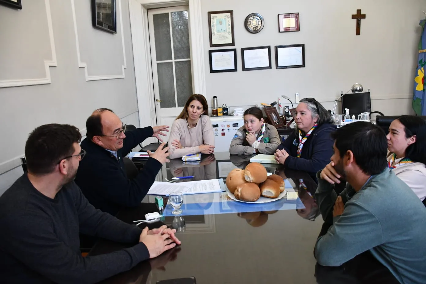 Saladillo renueva comodato con el Grupo Scout y refuerza prevención sanitaria