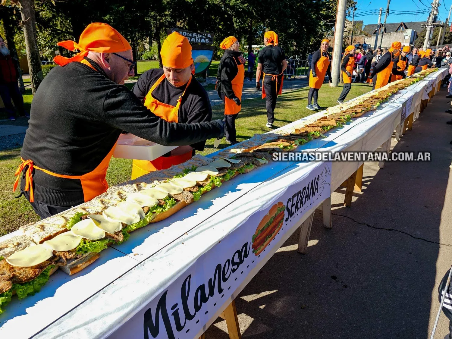 Sierra de la Ventana celebró con éxito la segunda edición del Festival de la Milanesa Serrana