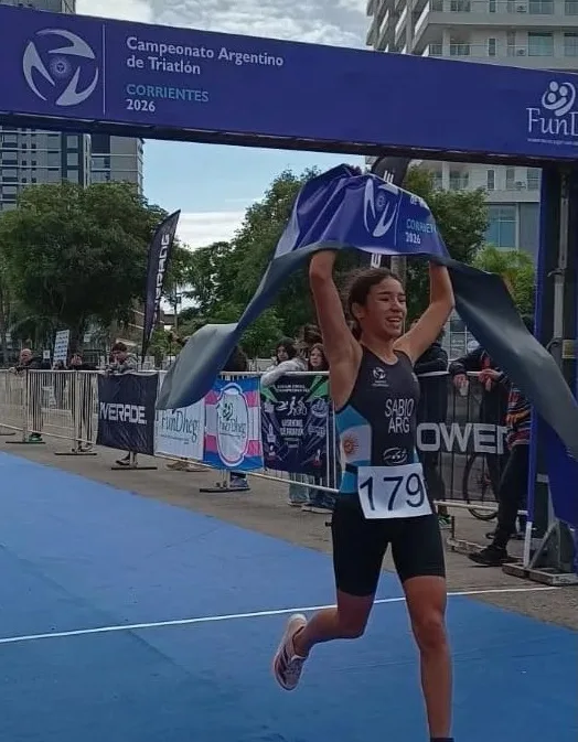 Triatletas de San Rafael se consagran campeones argentinos en Corrientes