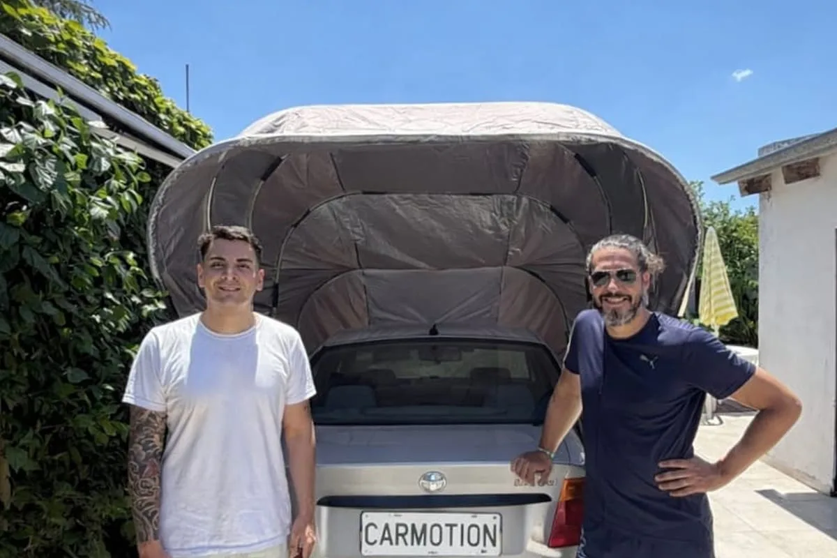 Un argentino convierte su pasión por los autos en un negocio de construcción inmobiliaria