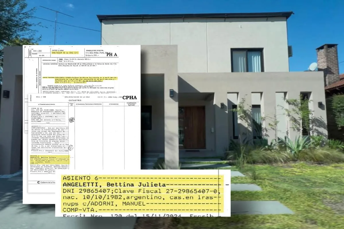 Un contratista asegura que Adorni le pagó 245.000 dólares en efectivo por obra en country