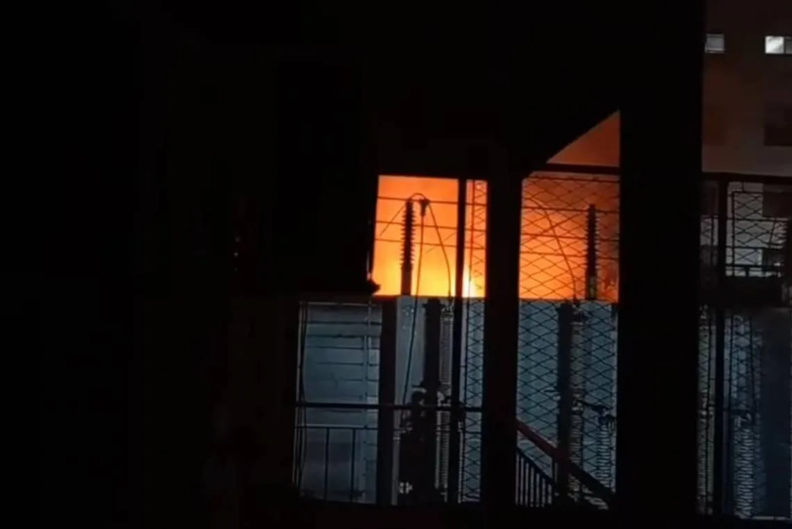 Un incendio en subestación de Edesur dejó sin luz a más de 100.000 usuarios en Buenos Aires