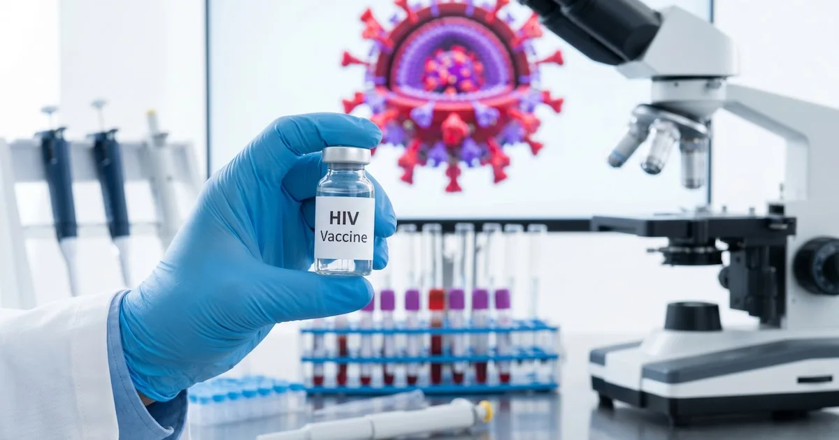 Una vacuna experimental contra el VIH neutralizó el 49% de las variantes en modelos animales