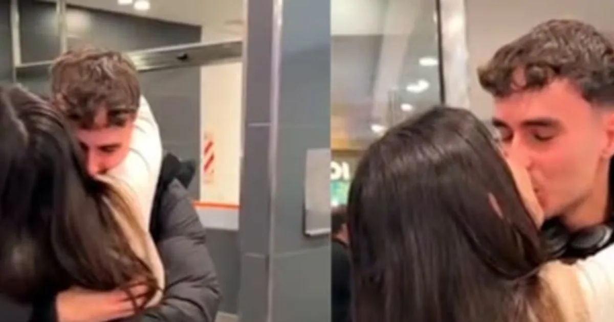 Viajó desde Inglaterra para conocer a la familia de su novia y el suegro lo hizo viral