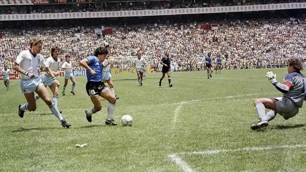 A 40 años del encuentro inolvidable entre Maradona e Inglaterra en el Mundial de México