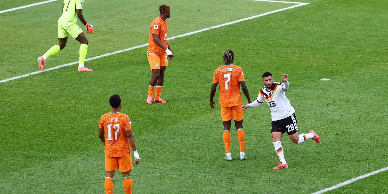 Alemania asegura su lugar en octavos tras vencer a Costa de Marfil en Mundial Sub-20