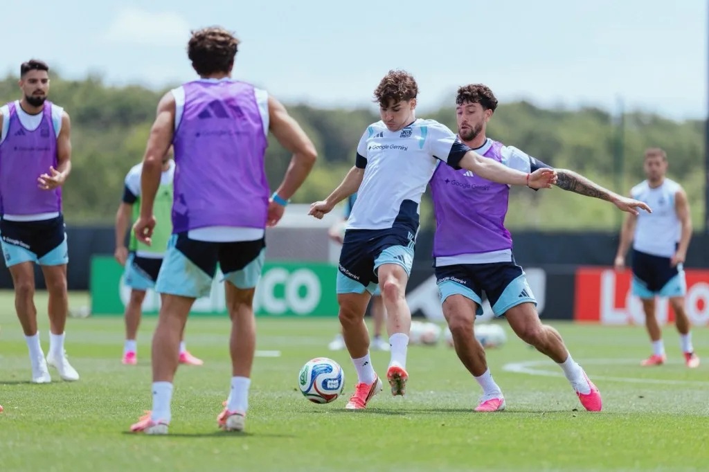 Argentina busca dar minutos a suplentes en la última fecha del grupo ante Jordania