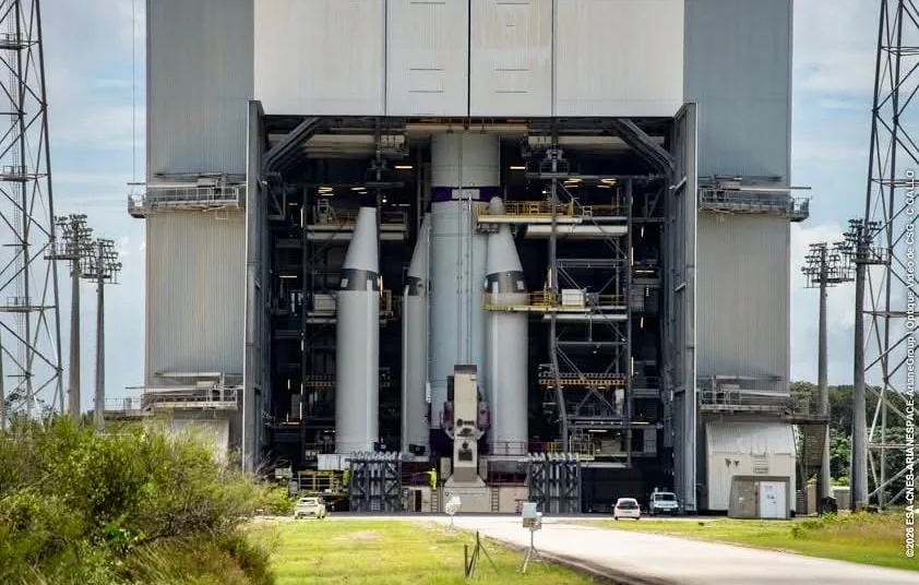 Ariane 6 optimiza su potencia con 36 satélites de Amazon en carga récord