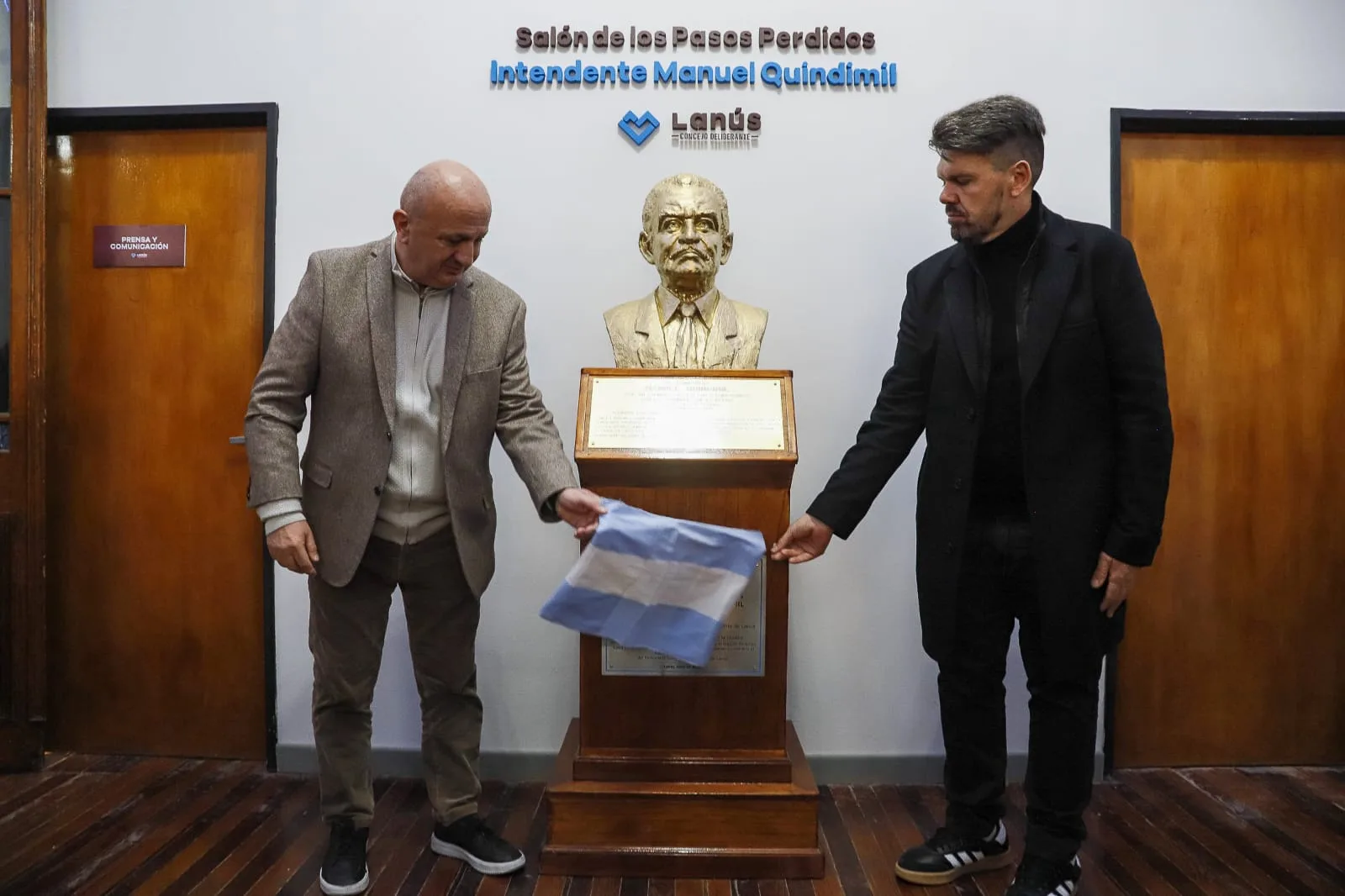El Honorable Concejo Deliberante de Lanús nombró Salón “Intendente Manuel Quindimil
