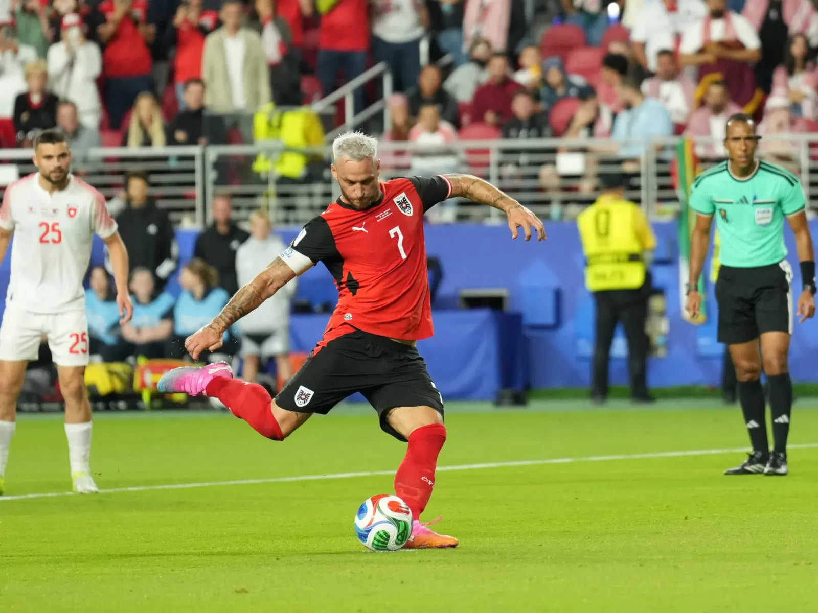 Austria ganó 3-1 a Jordania con gol decisivo de Arnautovic en el Mundial 2026