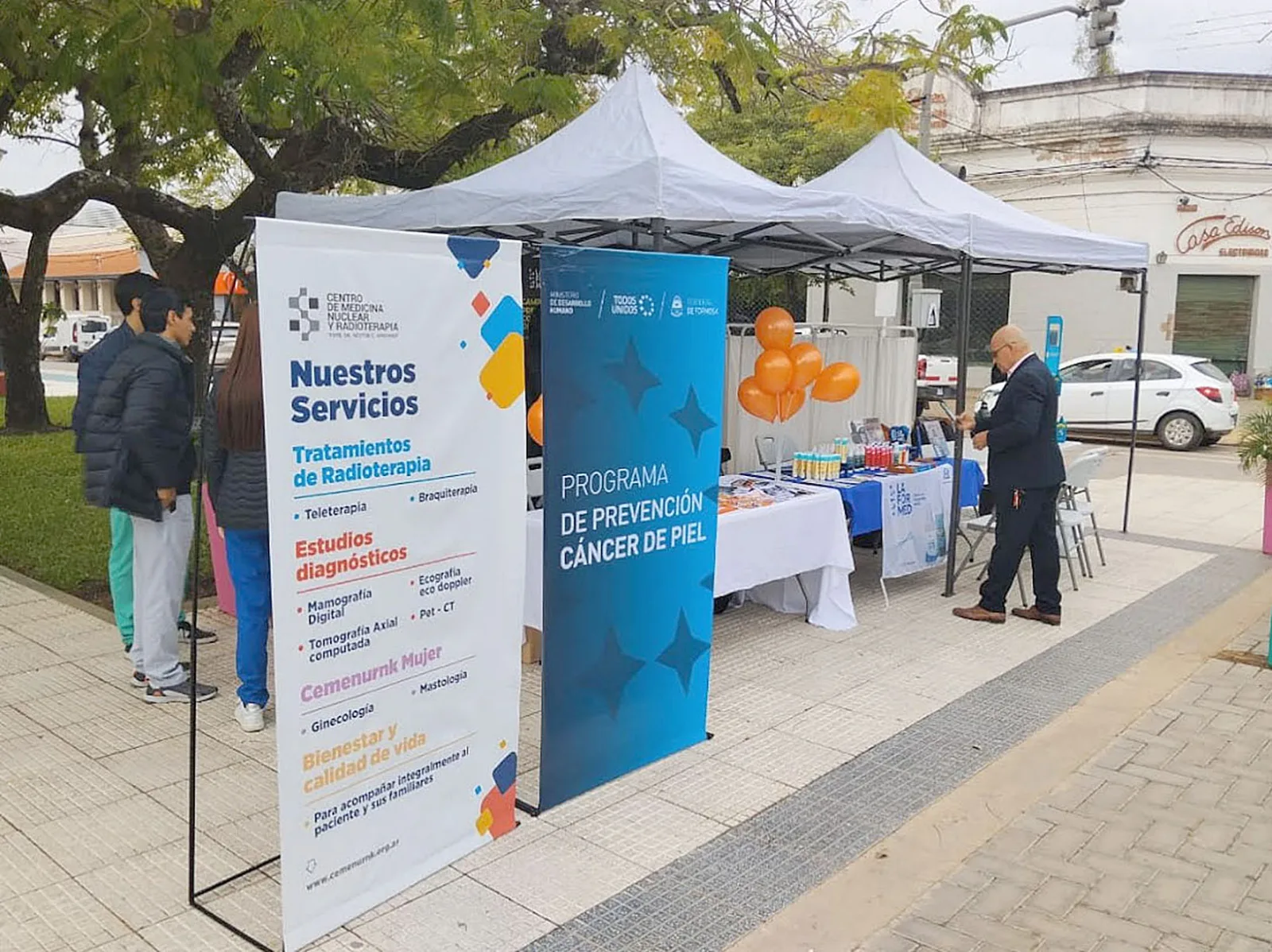 Campañas en espacios públicos impulsan la prevención del cáncer de piel en Formosa