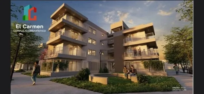 Comienza la construcción de un complejo de 45 departamentos en El Carmen