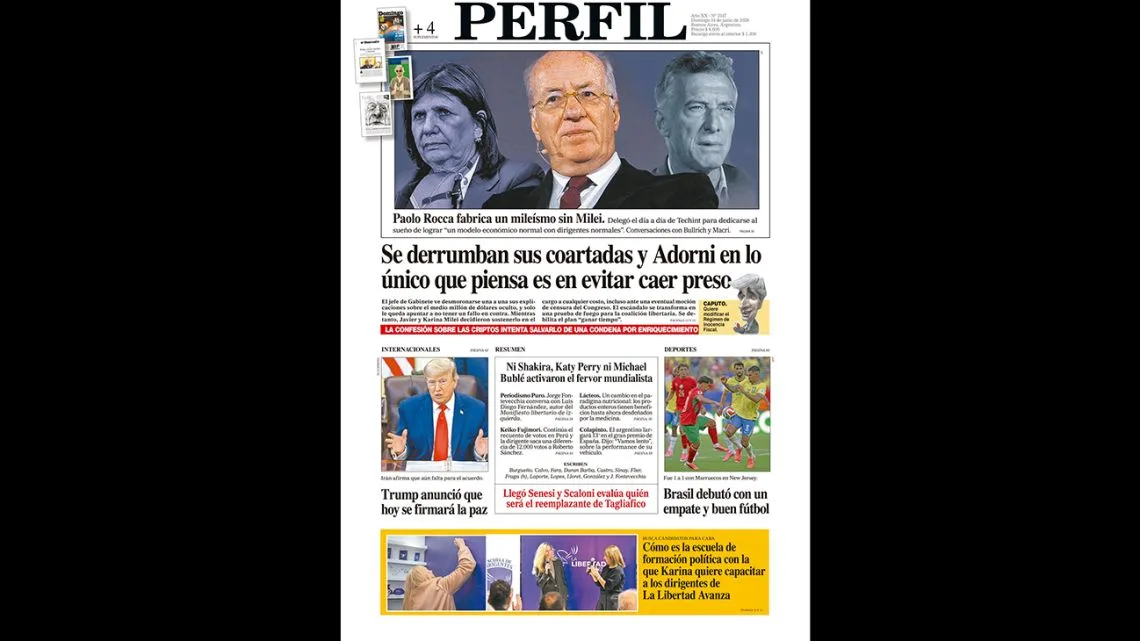 Crisis política en Argentina agrava la situación del jefe de Gabinete ante escándalo financiero