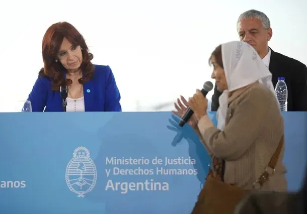Cristina Kirchner recordó a Taty Almeida como símbolo de lucha y memoria