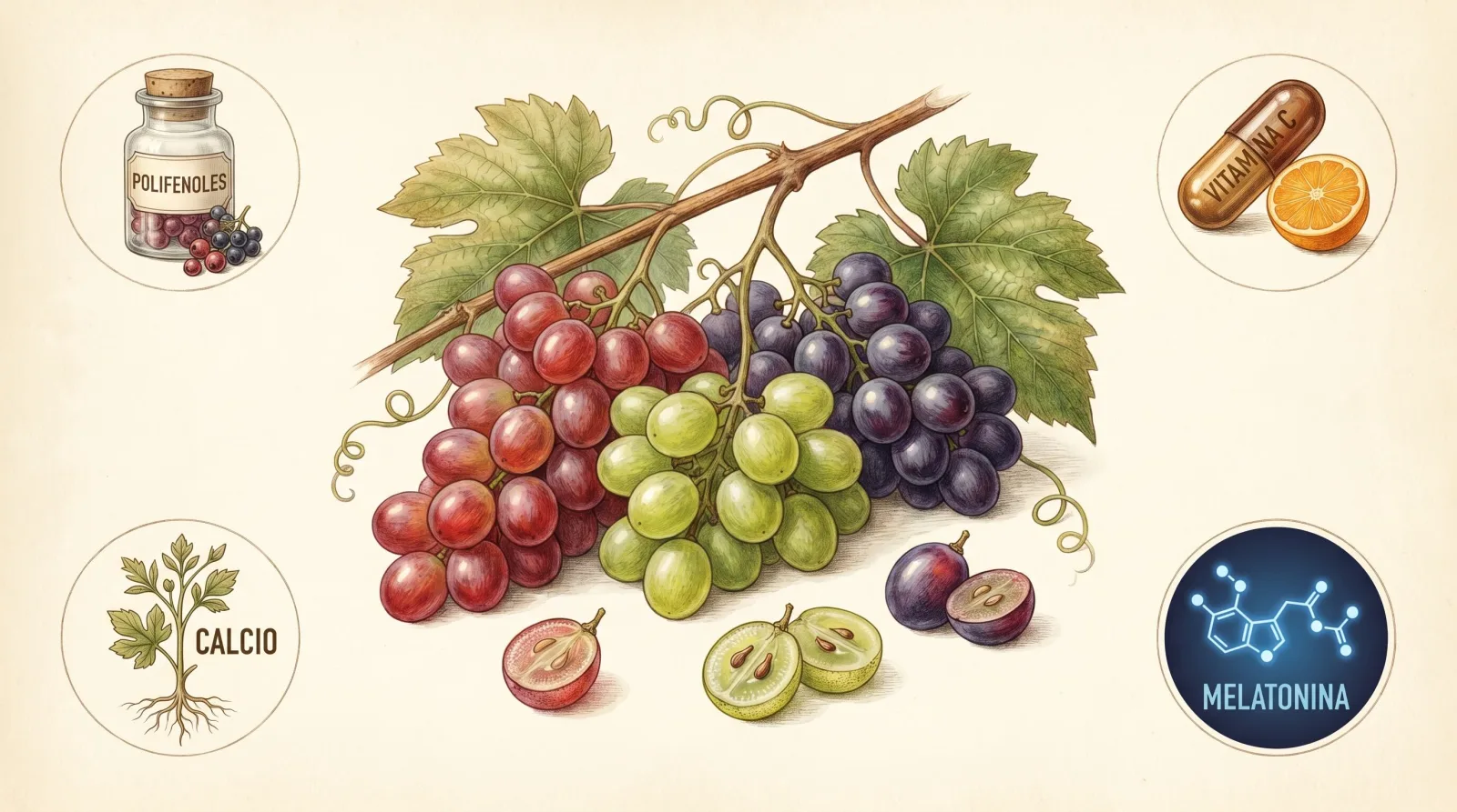 Diez beneficios comprobados de las uvas para la salud según estudios científicos