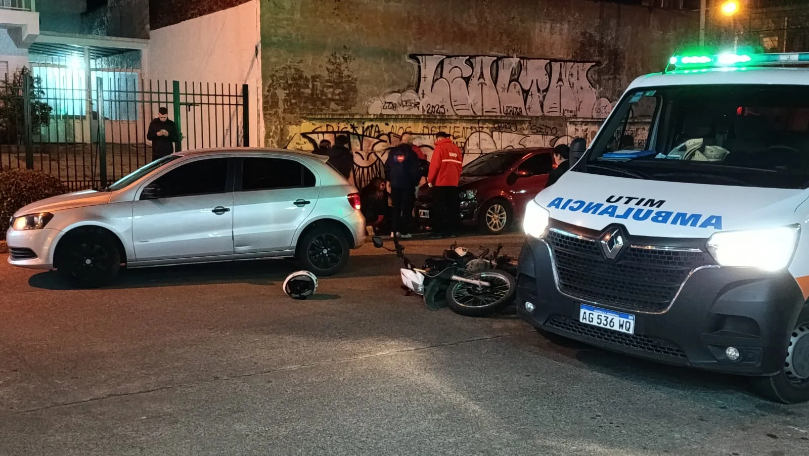 Dos mujeres sufrieron heridas leves tras choques en distintos puntos de Olavarría