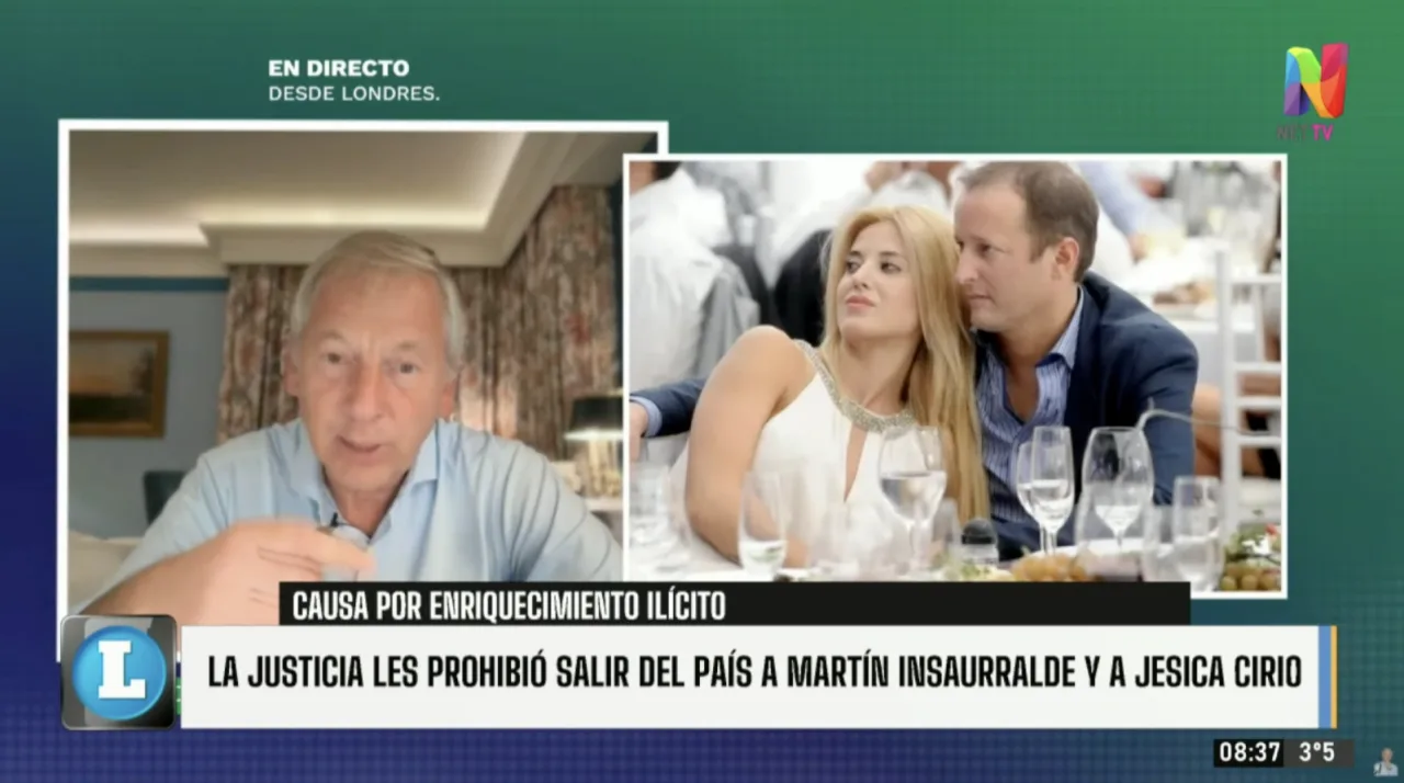 El juez impone restricciones a Jésica Cirio y Martín Insaurralde por presunto enriquecimiento ilícito