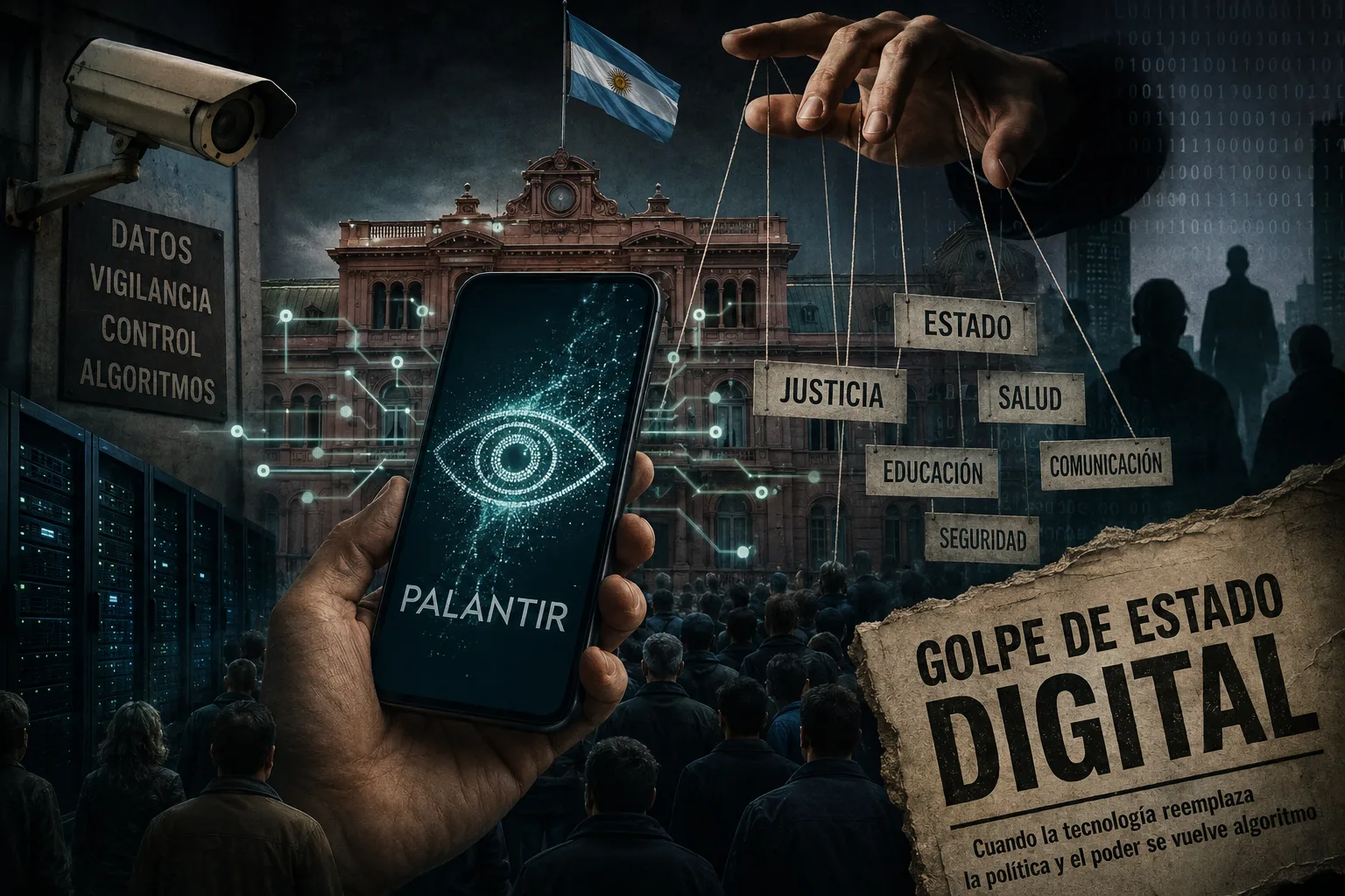 El nuevo poder digital: cómo las corporaciones controlan el Estado sin golpes tradicionales