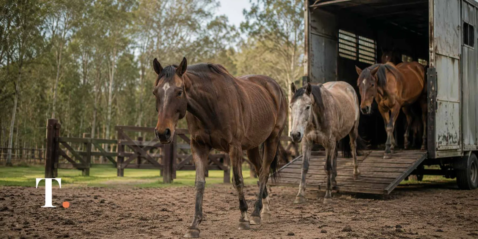 Entregan 18 caballos en custodia municipal a centro de rescate para su rehabilitación
